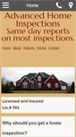 Mobile Screenshot of advancedhomeinspections.net
